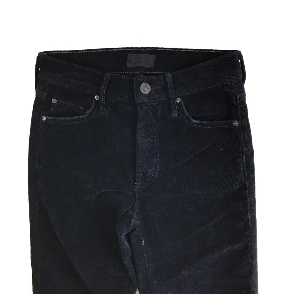 MOTHER The Outsider Crop Blue Pants Sz 23